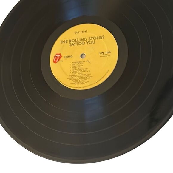 Vtg Rolling Stones Records COC 16052 The Rolling Stones Tattoo You 1981 Vinyl LP - Picture 8 of 8